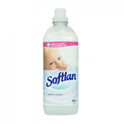 SOFTLAN WEICH&MILD SENSITIV płyn do płukania dla delikatnej skóry 34P/1L (BIAŁY)
